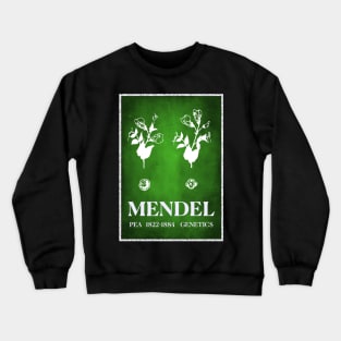 Gregor Mendel Pea and Genetics Crewneck Sweatshirt